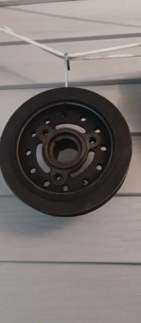 D2de6316a2a Ford 302 351w Sbf Engine Harmonic Balancer Dampener V Belt Pulley 3 Bolt
