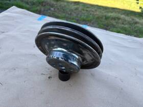 Ford D2ue-8509-e 302 351w 351c Dual Groove Water Pump Pulley Mustang Torino F100