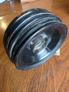 D4fz-6a312-a Ford Used Crank Pulley 74-79 Pinto 2.3l With No A/c D4fz-6a312-a Ford Used Crank Pulley 74-79 Pinto 2.3l With No A/c