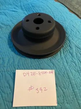 D4ze-8509-aa Ford 74 Mustang Ii Water Pump Pulley #342