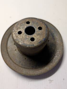 Ford D5ze-8508-bb Water 289 302 Pump Pulley Oem Single Groove D5z-8508-bb