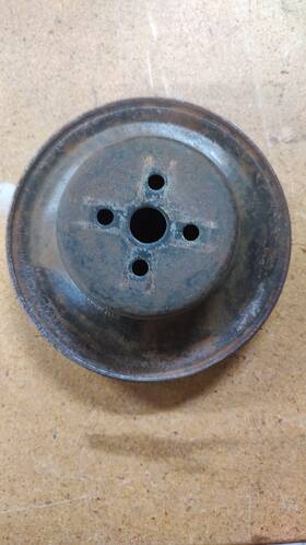 Ford D7te-8509-fa Water Pump Pulley 2 Groove 6cyl