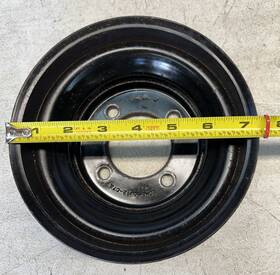 Ford E0me6312c7a 1988 Crown Vic 5.0 Oem Crankshaft Pulley E0me-6312-c7a