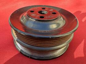Ford E7ta-8509-ag 87-97 F250 F350 - 7.5l 460 Gas Engine Fan Water Pump Pulley Dual Serpentine
