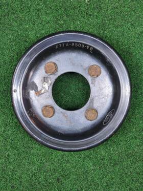 Ford E7ta-8509-eb Pulley For Water Pump 6 Fan Ford4.91 Six Cylinder Engine Read