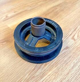 Ford Eac-6512-a 1953 Mercury Flathead Power Steering Crankshaft Pulley Scta Bomb