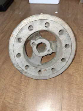 Ecg-6316-d1 Ford 1957- 1962 Crank Pulley / Damper Y Block Fomoco