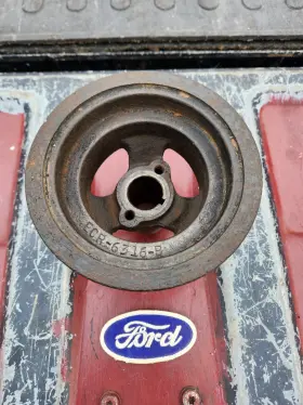 Ecr-6316-b Ford 1959-62 292 Crank Harmonic Balancer For Repair Needs Sleeve Kit