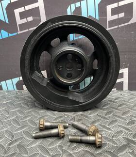 Ford Fc30-6316-aa Oem 2015-2016 F250 F350 6.7l Crankshaft Pulley Harmonic Balance