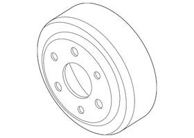 Ford Gn1z-8509-a Genuine Pulley