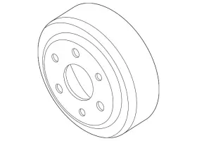 Gn1z-8509-a Ford Genuine Pulley