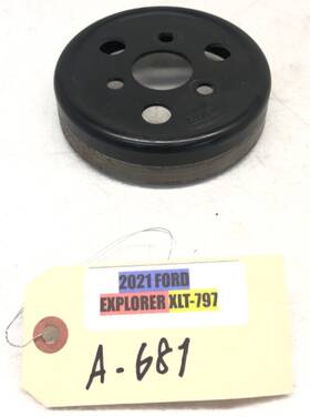 Ford Hj5e-8509-aa 2020-2024 Explorer Rwd 2.3l I4 Engine Water Pump Pulley Oem