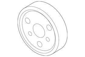 Ford Hj5z-8509-b Genuine 2020-2024 - Engine Water Pump Pulley