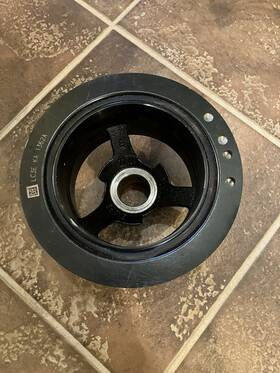 Ford Lc3z6312b 7.3l Gas Engine Crankshaft Pulley 2020-2026 E-series F-series