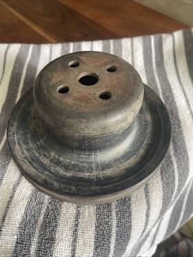 Ford Mercury C90e-8509-d 1969-1970 Mustang Water Pump Pulley C9oe-8509-d