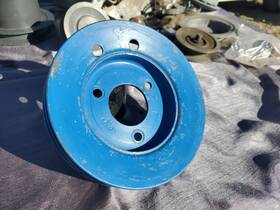 Ford Mercury Fomoco C90e-6312-d 390 428 Cj Pulley Mustang Fairlane 1969 1970 Cobra Jet Crank