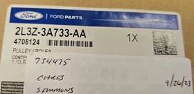 Ford Motorcraft 2l3z-3a733-aa Genuine Oem E150 E250 Super Duty Power Steering Pump Pulley