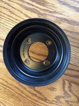 Ford Oe 4eze-6312-a7a 85-93 87-93 Mustang 5.0 Lx Gt 302 Crank Serpentine Belt Pulley 6 Rib Fox