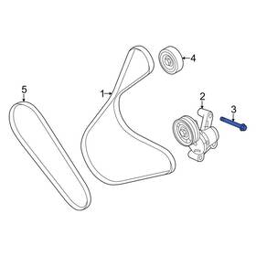 Ford Oe W500114s442 For Explorer 2016-2019 Belt Tensioner Bolt
