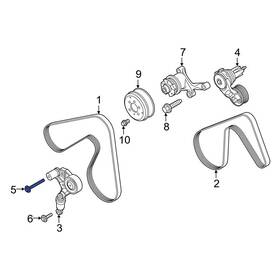 Ford Oe W503304s437 For F-150 2018-2023 Belt Tensioner Bolt