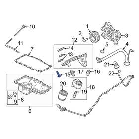 Ford Oe W713261s437 For F-150 2010-2024 Belt Tensioner Bolt