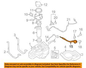 Ford Oem Ck4z5j232a 15-19 Transit-150 Emission Components-filler Tube