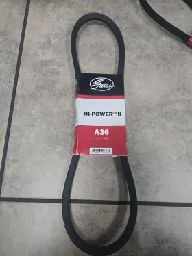 Gates 072053017380 A36 1/2 Inch X 38 Hi-power Ii Accessory Drive Belt