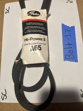 Gates 072053017670 A65 1/2 Inch X 67 Hi-power Ii Accessory Drive Belt Durable High-performance