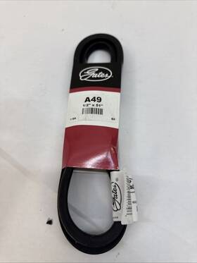 Gates 072053201796 A49 1/2 Inch X 51 Hi-power Ii Accessory Drive Belt