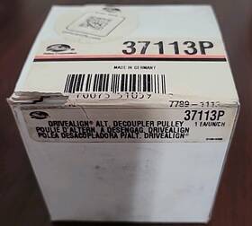 Gates 37113p Alternator Decoupler Pulley Nissan Suzuki