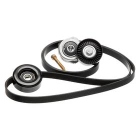 Gates 90k-38279a For Ford Fusion 2006-2009 Micro-v Serpentine Belt Drive Component Kit