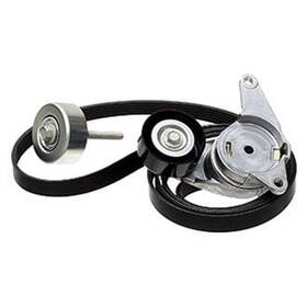 Gates 90k-38397a For Chevy Equinox 08-09 Micro-v Serpentine Belt Drive Component Kit