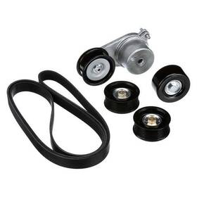 Gates 90k-39129b For Infiniti G37 2008-2013 Micro-v Serpentine Belt Drive Component Kit