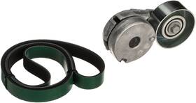 Gates 90k-39162b For Chevy City Express 15-18 Micro-v Serpentine Belt Drive Component Kit