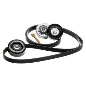 Gates 90k-39298a For Ford F-150 20-23 Micro-v Serpentine Belt Drive Component Kit