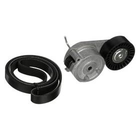Gates 90k-39346 For Fiat 500 2012-2017 Micro-v Serpentine Belt Drive Component Kit