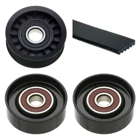 Bndl-909239 Gates For Scion Fr-s 2013-2016 3-pc Drivealign Premium Idler Pulley Kit