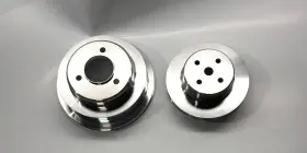 Gh8845 Gearhead Gh8844/gh8845 Display Big Block Chevy Lwp Aluminum 2 Groove Water Pump 3 Crankshaft Pulley Kit