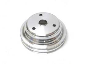 Gearhead Wa9485 Small Block Chevy Lwp Aluminum Double Groove Crankshaft Lower Pulley Sbc 283 350
