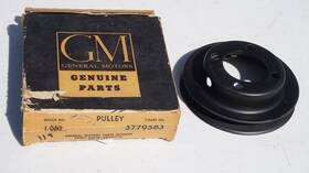General Motors 3779583 Nos Gm 1960-66 Chevy Corvair Chevelle Blower Belt Idler Pulley 4 1/2 Inch Od