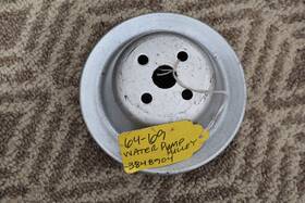 General Motors 3848904 C2 C3 64-69 Original Corvette 2 Groove Water Pump Pulley W Ac Gm# Cs