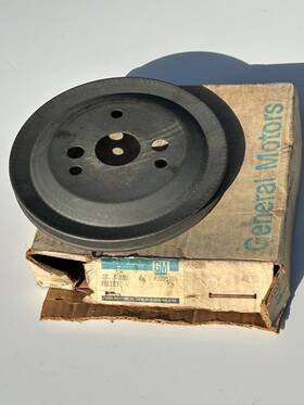 General Motors 3853104 Nos Gm Crank Pulley Steering 1964-70 Camaro Chevelle Impala Nova Biscayn