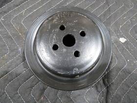 General Motors 3889372bf 66-70 Corvette C2/c3 427/454 3-groove Water Pump Pulley Gm #3889372bf-used