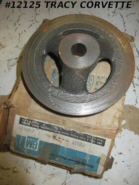 General Motors 3898650 1967 Up Chevy Med Duty Truck Belt Tensioner Cast Iron Deep Groove Pulley