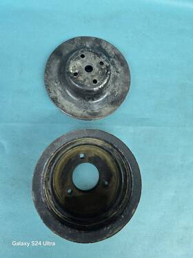 General Motors 3955290 Original 69 1969 Chevelle Camaro Chevy Bbc 396 Crank And Water Pump Pulley