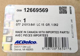 General Motors 808709383918 Test