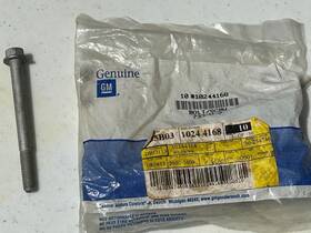 General Motors - Genuine Oem Parts 10244168 Gm 1993-2014 Chevy Gmc Pulley Bracket Upper Bolt Multi-purpose