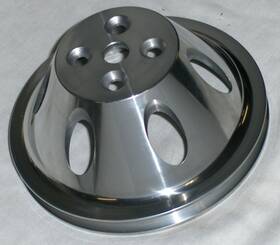 Gh 8840 Aluminum Big Block Chevy Polished Short Water Pump Pulley 396 427 454 Bbc Swp