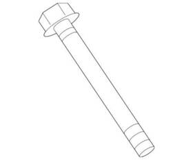 Gm 11516357 Genuine 1999-2010 Chevrolet Oldsmobile M10x1.5x75 Multi-purpose Bolt