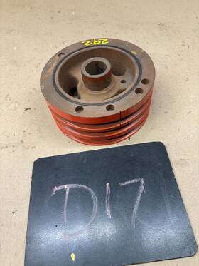 Gm 310445 Original 292 Chevrolet Engine Harmonic Balancer 3 Groove Pulley Sheave V Belt